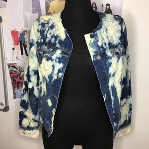Wasteland Hand Dye Distressed Jacket